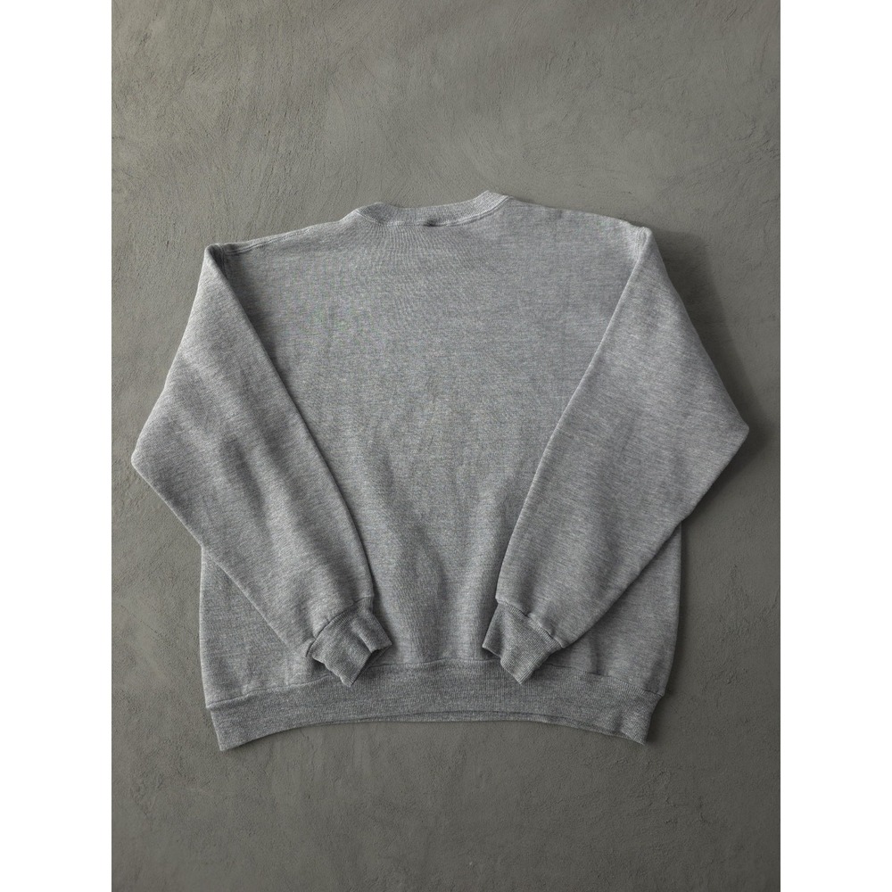 Vintage 80s North Central Softball Russell Athletic Grey Crewneck Sweatshirt XL - Picture 3 of 8